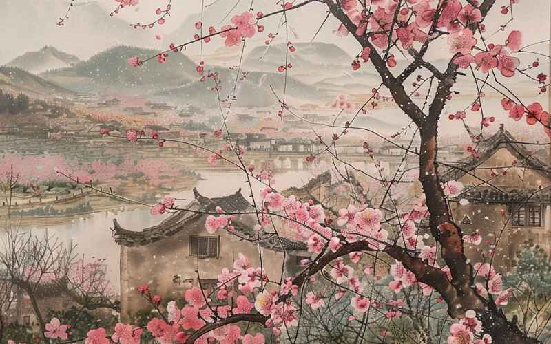 《春寒烟雨忆若嘉》