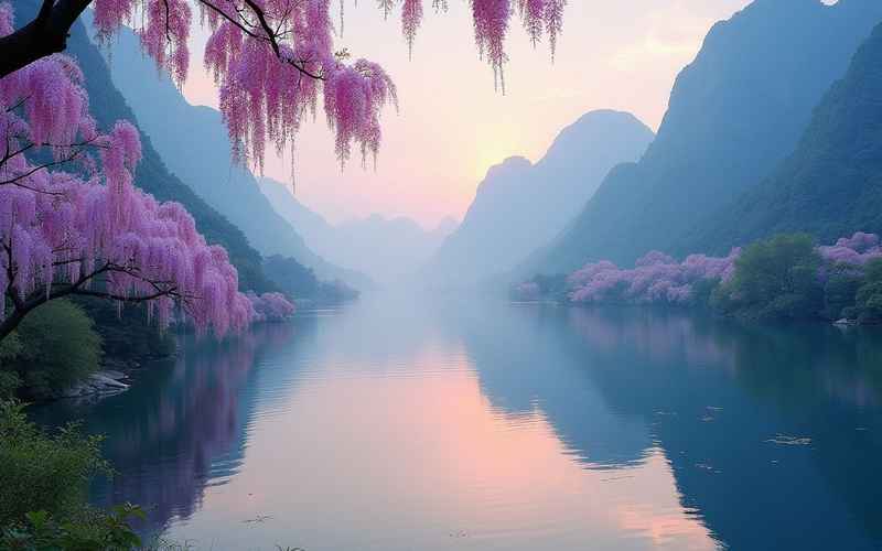 黃山風景區：春色正濃，奇妙風光盡顯