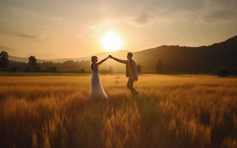 金色麦浪里的爱情归期