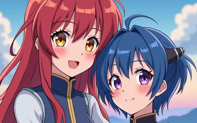 情缘交织的双子星