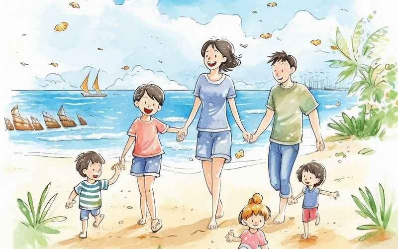 《暑假亲子游，美好回忆》