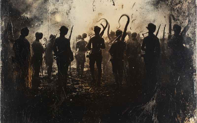 《烽火岁月:铁血硬汉与时代足迹的交织画卷》 《烽火岁月:铁血硬汉与时代足迹的交织画卷》