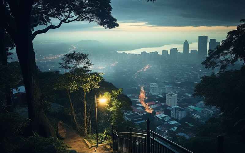 槟城榕树古道探秘美景