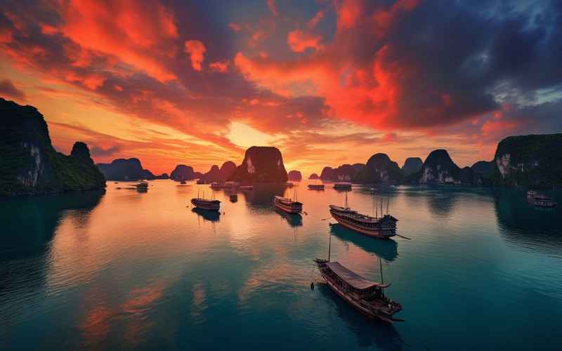 越南下龙湾:秘境之旅,必去打卡 越南下龙湾:秘境之旅,必去打卡