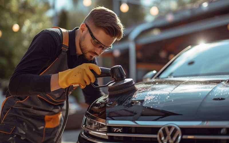 汽车美容效果、汽车美容的功用三个点