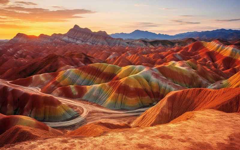 《甘肃八地美不胜收》