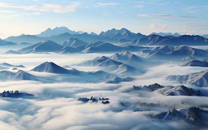 成都西岭雪山：自然与人文的完美结合