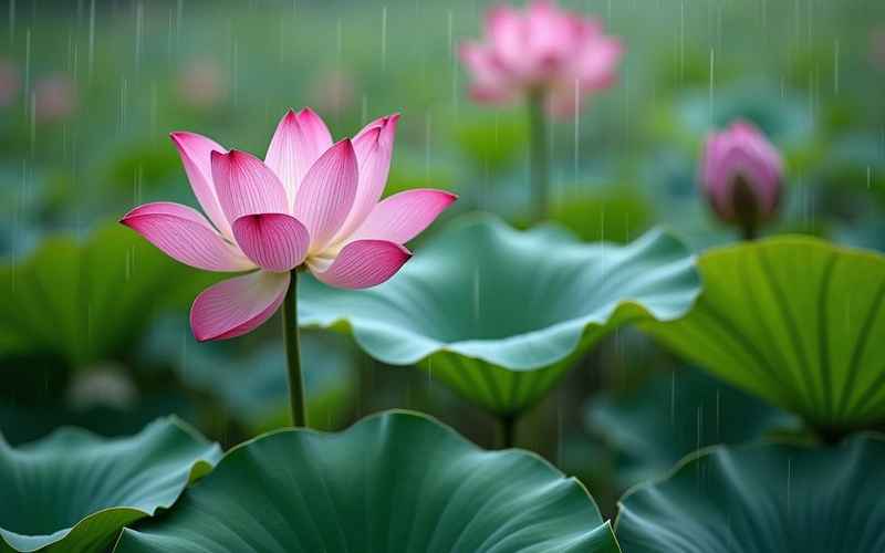 雨微花繁初夏酿长歌