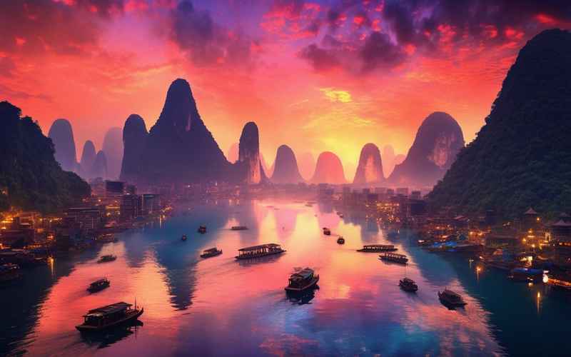 漓江断桥经典线路推荐，深度游漓江