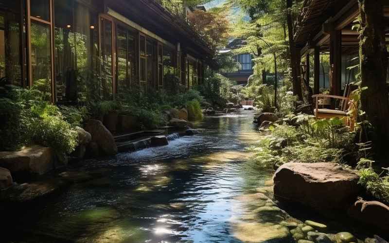 《清新溫礦泉旅游度假區：山水清新，溫泉放松》