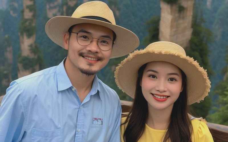 夫妻攜手同行的旅行記