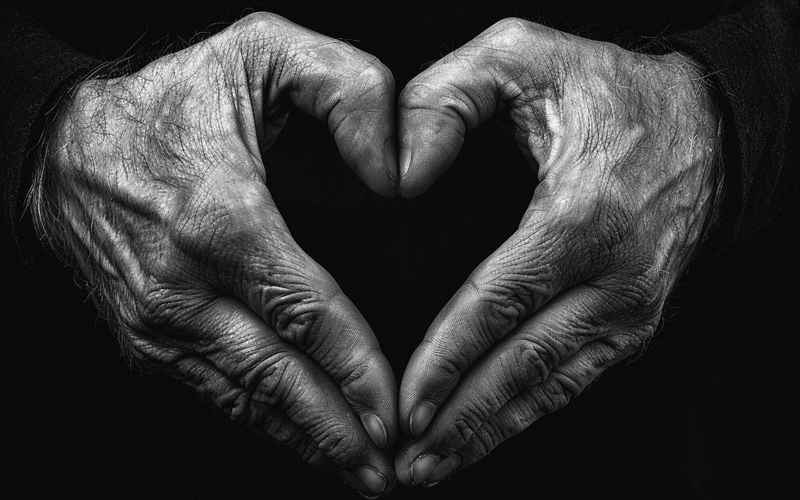 心手相印,至爱亲情 心手相印,至爱亲情