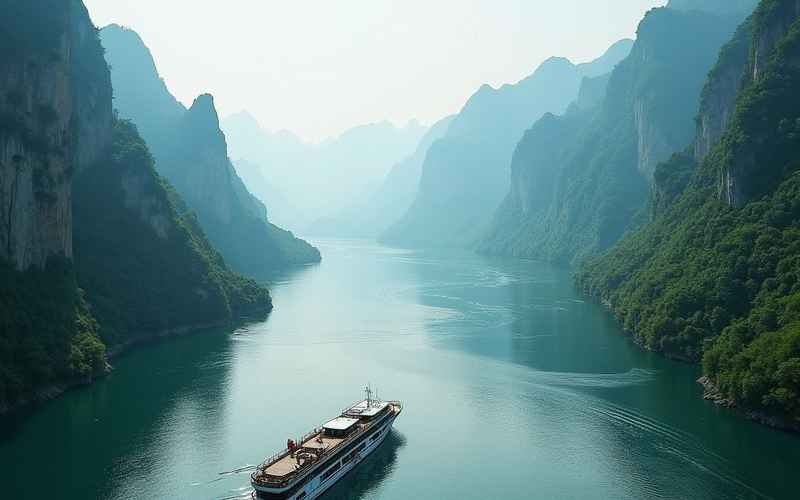 三峡游轮，领略奇妙风光