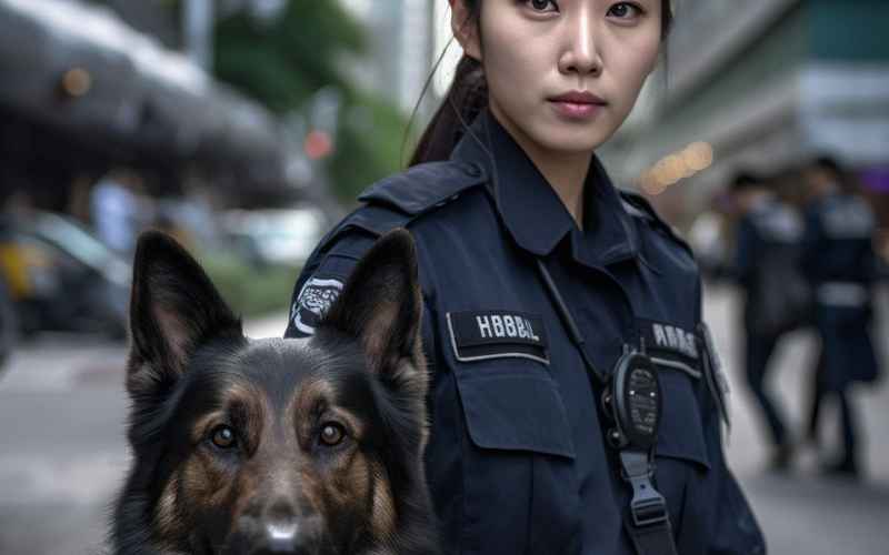 警花俏搭档：萌犬出击守护津城新篇章