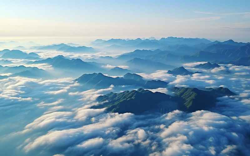 天臺山峰嶺奇觀登頂探秘
