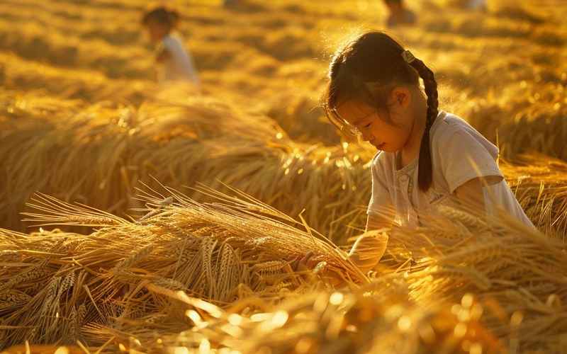 金色农家情蕴希望田野 金色农家情蕴希望田野