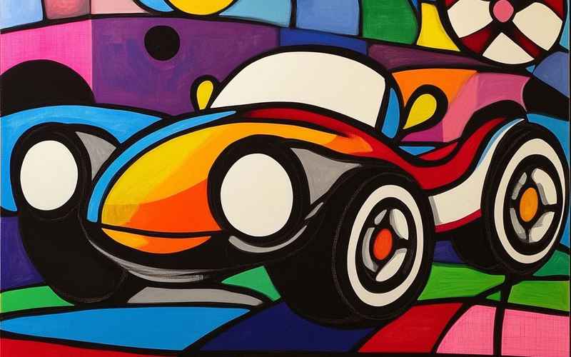 汽车拼贴画【小汽车拼贴画】 汽车拼贴画【小汽车拼贴画】