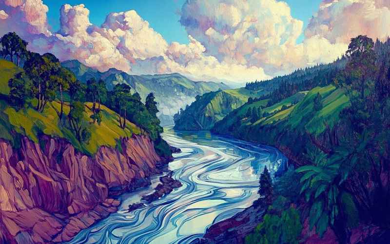 陆河秘境，山水画卷新 frontier