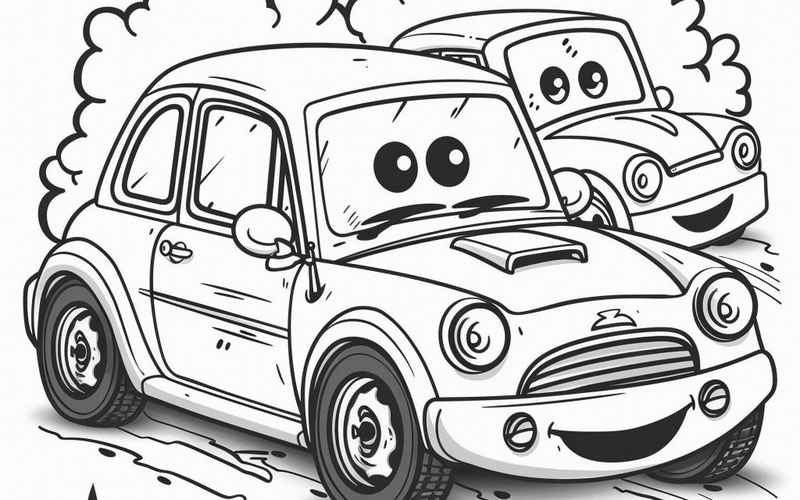 兒童畫小汽車【兒童畫小汽車簡筆畫】