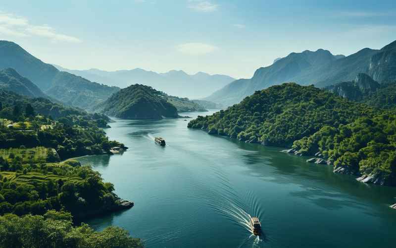 浉河风光:浉河云台秘境 浉河风光:浉河云台秘境