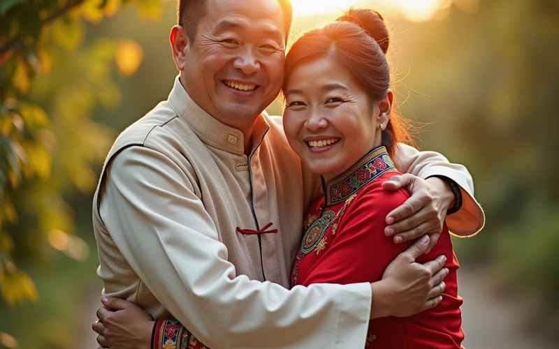相亲相爱谱真情 共度人生风雨路 相亲相爱谱真情 共度人生风雨路