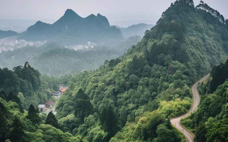 都江堰青城山，空气质量与健康秘境