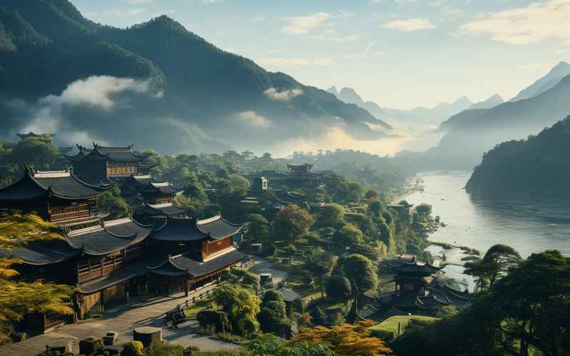 中江風(fēng)光，山水文化深