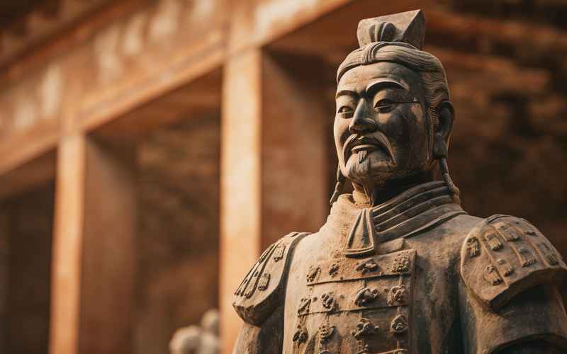 梦回咸阳俑阵深 千年战魂为情生