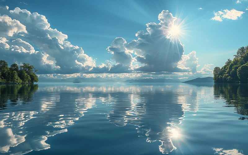 风景如画、云淡无痕