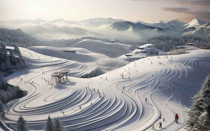 狼牙山滑雪天堂：滑雪與休閑的雙重樂趣