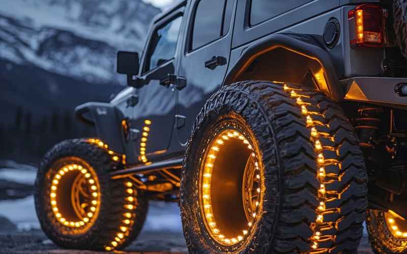 汽車防滑鏈安裝;汽車防滑鏈安裝幾個輪胎