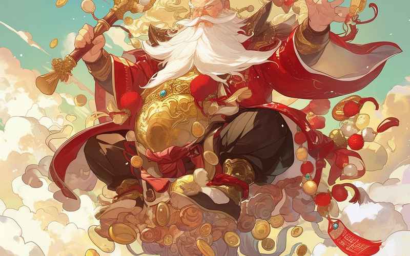 财神驾到凡间开启寻宝致富大冒险