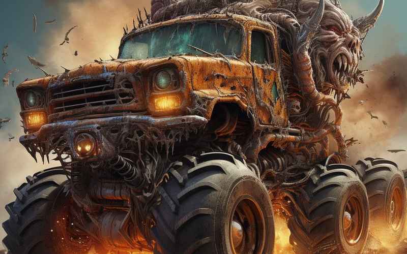 怪獸汽車(怪獸汽車游戲)
