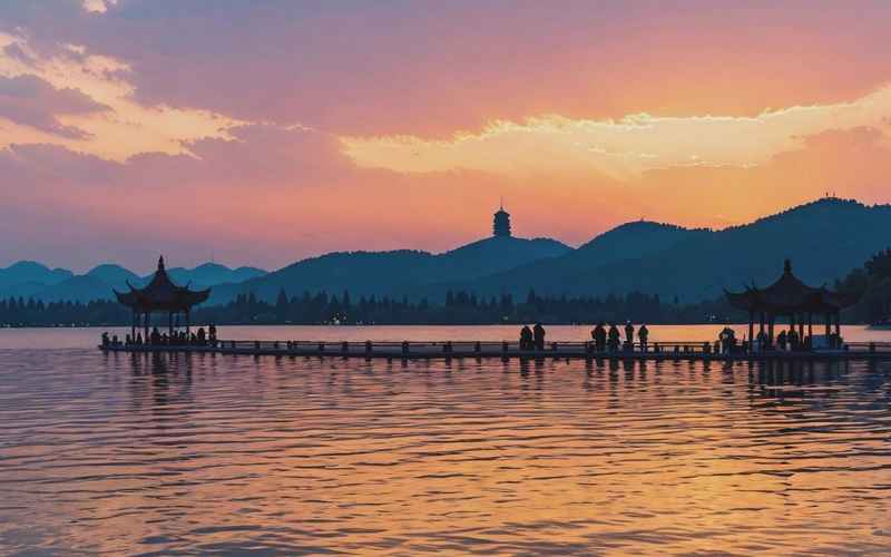 杭州旅游景点地图全览图