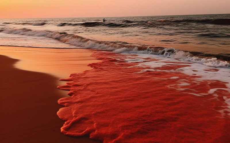 红海滩，浪漫之旅