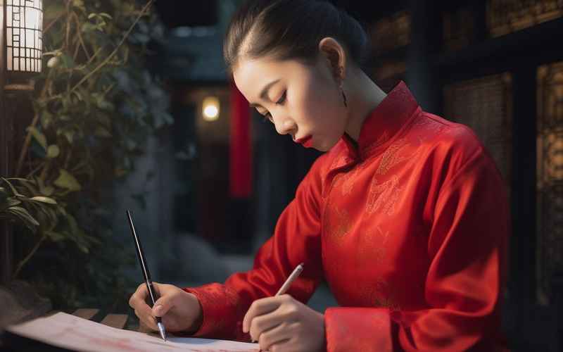 紅箋錦書難寄的深情諾