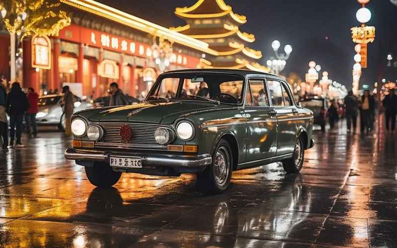 上海大眾汽車桑塔納-上海大眾汽車桑塔納旋風人民畫報黃建國