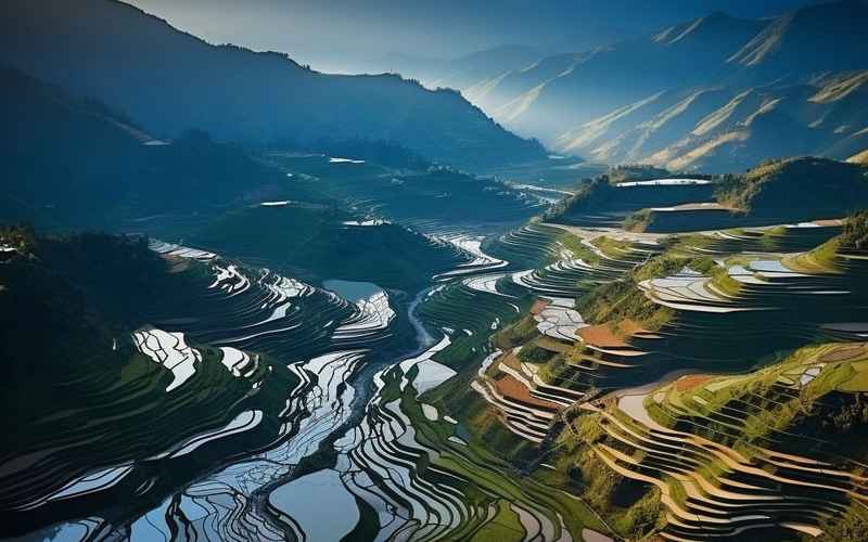 文山秘境：画里梯田