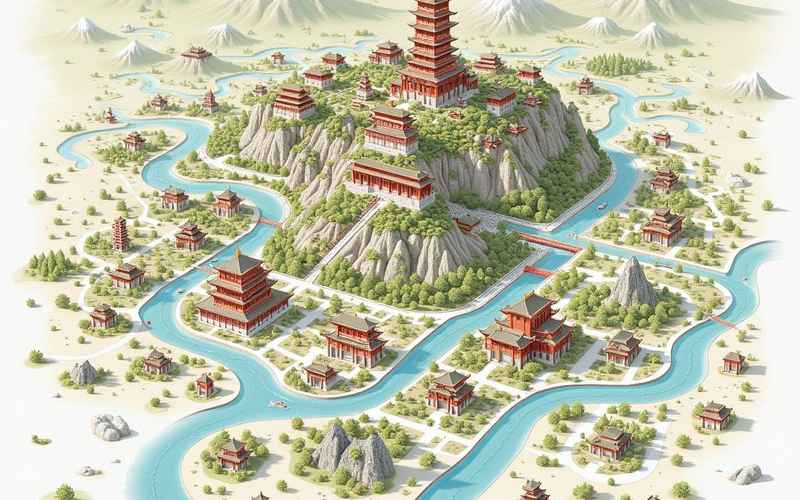天水旅游地圖全圖：一體化旅游指南