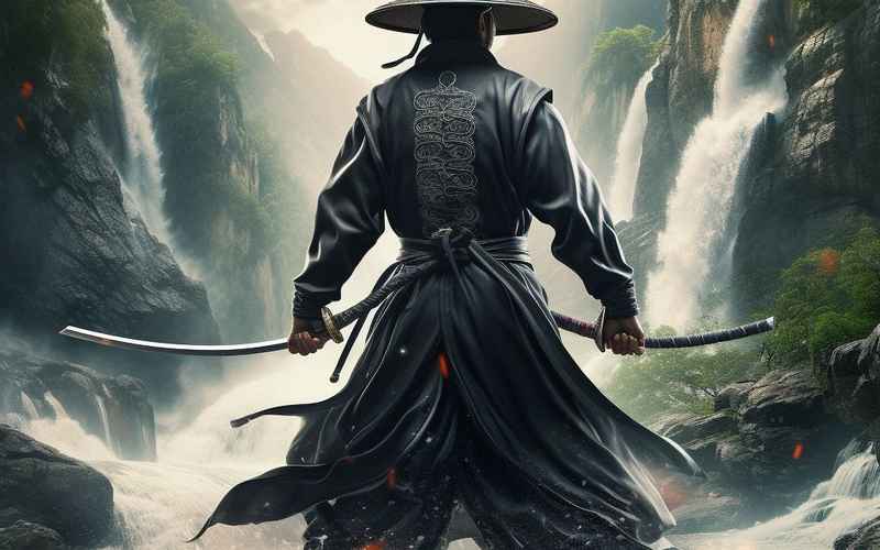 江湖风云录：剑影与诗声的交织