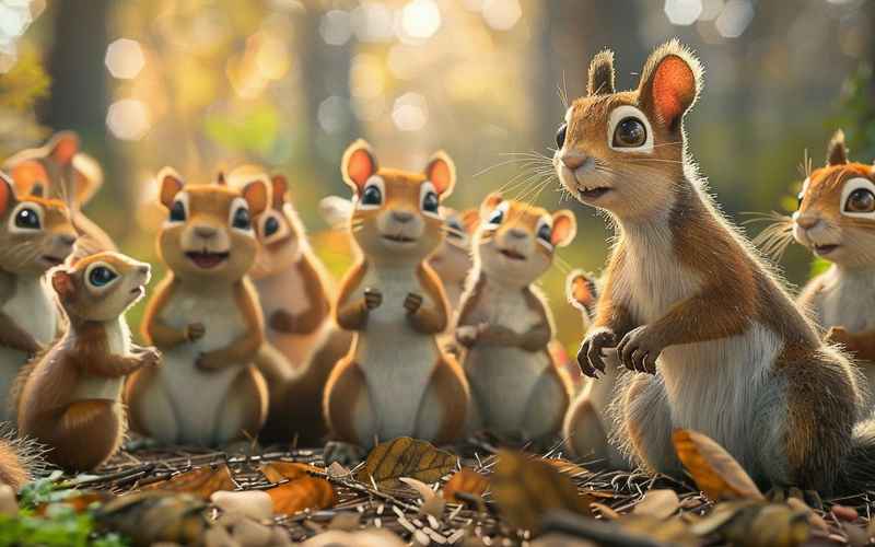 松鼠家族：梦想与奋斗的故事