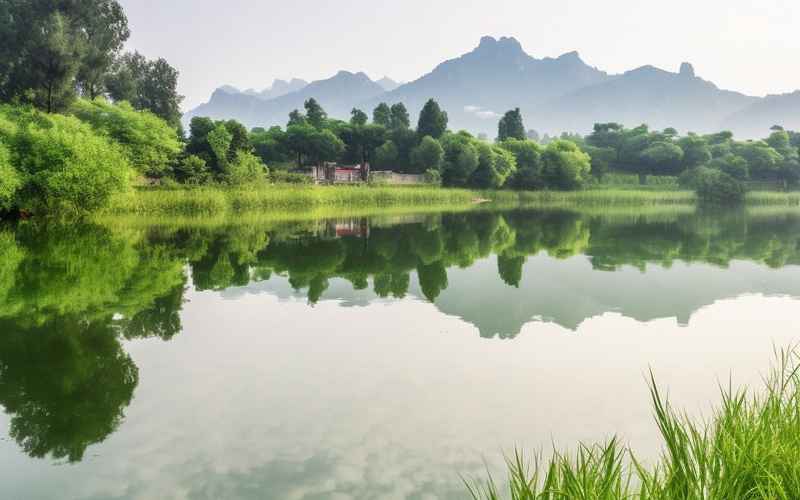 塞外蟠龙湖，山水绝境诗意栖