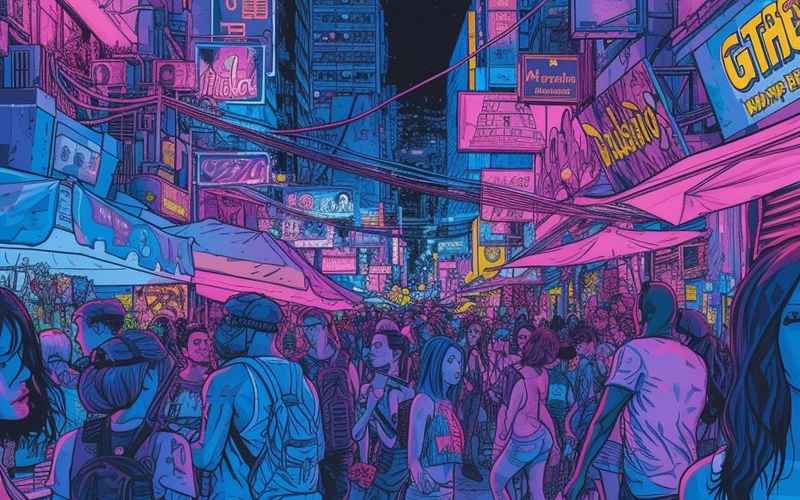 霓虹迷宫：当代都市生活图鉴与浮世真相录