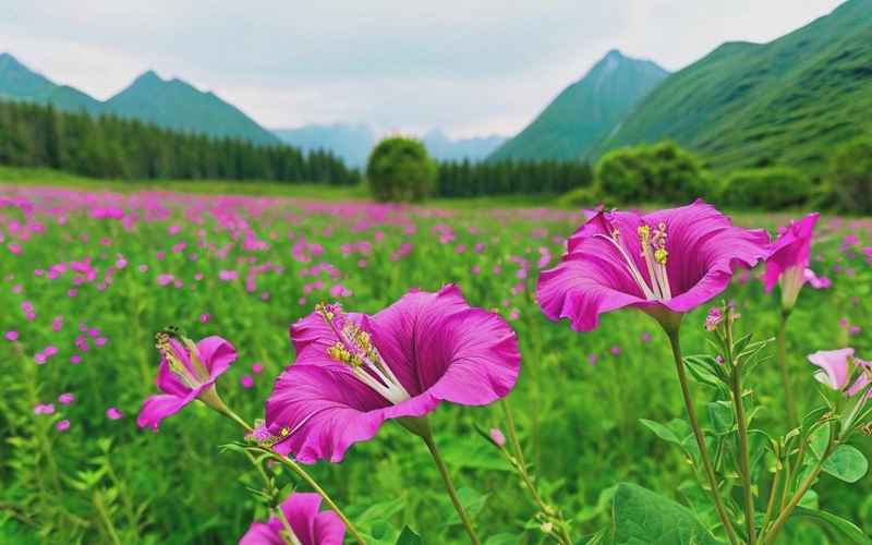 我的家鄉·四季花開、百草豐盈