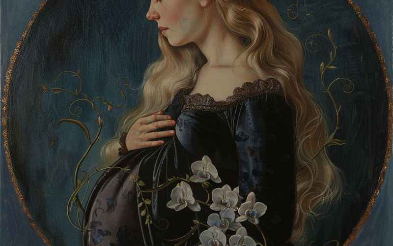 花香暗孕，长夜无声