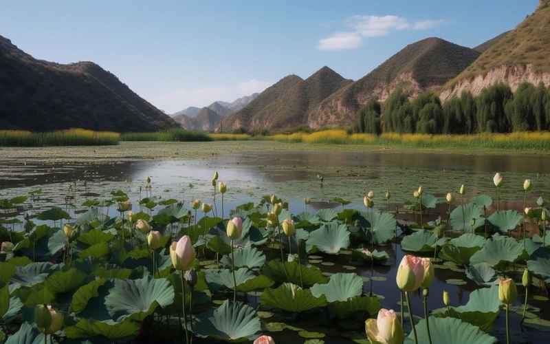 风景秀丽的镇原，值得一去
