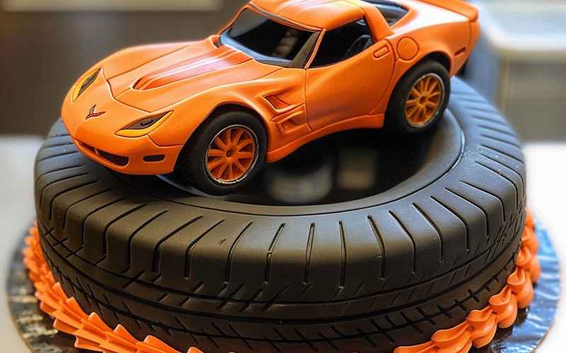 卡通汽车蛋糕-卡通汽车蛋糕简笔画